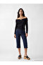 Nevavm Slim Fit Women's Jean Capri with a Difference