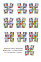 50 Packs (350 Stickers) Fifa World Cup 2026 Panini Sticker Official Collectible Stickers - 2