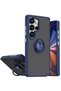 Zengemtx Galaxy S26 Ultra Montreal Silicone Cover with Ring (131426) - Navy Blue