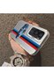 Vivo Y31 5g Compatible Silicone Edge Hard Back Anti-Fall Phone Case Cover Bmw Patterned - 4