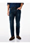Regular Fit Normal Waist Pocketed Cotton Tapered Jean Trousers - Joe Jean - 3