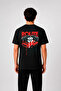 Back Printed Black T-Shirt