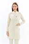 Modest - Tesettür Tekniker,Teknisyen Forması Lycra Scrubs (Compliant with New Regulation - Moth) (Set) - 2