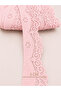 Lycra Lace 3 cm Width – Pink – 5 Meters Flexible Lace Fabric - 2