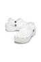 Classic Platform Clog W Women's White Slippers - 3