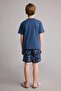 100% Cotton Regular Fit 2-Piece White Pajama Set for Boys H0374A826Sm - 7