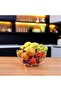 Fruit Basket Set - Portable Stainless Steel Stackable Durable Wire Design Storage Container