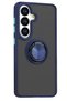 Gldisptm Galaxy S26 Montreal Silicone Cover with Ring (171220) - Navy Blue - 2