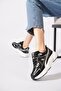 Pardes Leave Your Mark Thick Sole Women's Sports Shoes Black - White - 7