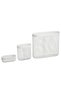 Set of 3 Multi-Purpose Board Organizer 24X8X21 cm Steel Board Organizer Basket White Color 001996 - 2