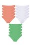 Glb-Stl41414 15 Pieces Super Eco Set Lycra Women's Slip Panties 537