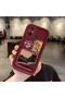 Poco C55 Compatible Claret Red Frame Vintage Photo Collage Motif Flexible Silicone Case - 2