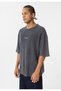 Washable back printed oversize t-shirt - 3