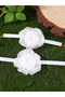 Pack of 2 - White Flower Necklace and Bracelet - 2