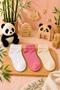 3-Piece Bamboo Anti-Sweat Baby & Kids Booties Socks