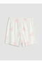 Vizyon New Season Bowknot Printed Girls' Shorts Pajama Set - 3