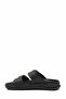 Men's Black Casual Slippers - Comfortable Anatomical Sole Summer Slippers - 3