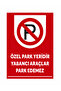 Custom Parking Warning Sign 24X34 cm Pvc Warning Sign Vehicle Car Parking Garage - 2