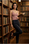 3-Pack Women's Cotton V-Neck Lace Detailed Thin Rope Strap Undershirt Casual Stylish Underwear Badi - 5