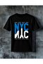 Nyc Blue Printed Oversize T-Shirt