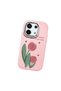 Poco X6 Compatible Shock-Absorbing Camera Protected Pink Silicone Case - 3
