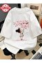 Sakura Girl Printed Unisex Oversize T-Shirt