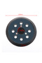 one size Electric Polishing Disc NEW 8 Holes Basis For Orbit Sander MAKITA BO5041 MT922 Polishing Di - 2