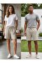 Unisex 100% Cotton Hambez Natural Shorts - Comfortable and Breathable Design - Bohemian Style