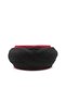 Children's Cami Sarigi - Black Fabric - Burgundy Skull Cap - Crossed Wrap - Cami Embroidered - 7 Meters - 4