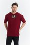 Unisex Oversize Embroidered Attack on Titan Eren Yeager Anime Design 100% Cotton T-Shirt - 4