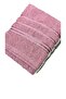 Set of 6 100% Cotton Boucle Hand and Face Towels - 50X90 cm - 6 Different Colors Mixed Pack - 6