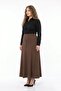 Women's Fabric Skirt Elastic Waistband Fish Model Bgl-St05512 - 2