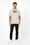 Unisex Oversize Embroidered Chainsaw Man Power Anime Design 100% Cotton T-Shirt - 4