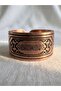Kelime-I Shahadat Engraved Handcrafted Adjustable Copper Ring