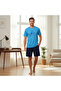 Men's Short Sleeve Cotton Shorts Pajama Set Bb2468 - 4