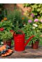 Galvanized Metal Plant Watering Container 2 Lt Bright Red