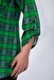 Women's Plus Size Zipper Shirt with Pocket Detail - 3