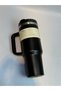 QUENCH Cup Stainless Steel Vacuum Insulated Tumbler with Lid and Straw for Water, Iced Tea or Coffee, Smoothie and More, Black Glow, 40 oz - 4