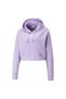 Women Classics Cropped Hoodie - Purple