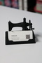 Tailor's Business Card Holder Sewing Machine Shaped Card Organizer 6X11 cm