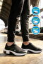 Mcjamper Black and White Mesh Lightweight Breathable Men's Sports Shoes 2503 m