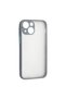 Apple iPhone 15 Plus Case Montreal Silicone Cover - Gray - 2