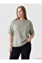 Nevavm with a Difference Oval Collar Oversize Women's T-Shirt - 2