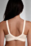 Supportless Wireless Thick Rubberized Gathered Bra - 3