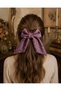 Vintage Design Bowknot Buckle Handmade Automatic Clip Women's Hair Clip - 3