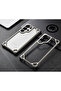 Aluminium Bumper Case for Samsung Galaxy S26 Ultra, Wireless Charging Compatible, Minimalist Frame Hollow Armor Bumper Drop Proof Case Luxury Verstyle Alloy Frame Cover (Silver) | Flare Gadgets