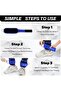 Ankle Strap (single pc) Padded Gym Cuffs for Cable Machine