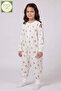 Flannel Fabric Long Sleeve Removable Sleeve Children's Sleeping Bag 100% Cotton 1.0 Tog