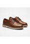 Lace-Up Heel Support Simple Model Artificial Leather Sports Men's Shoes Mk-200 - 4