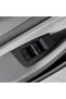 Door Buttons Decorative Covering Compatible with Tesla Model Y Juniper Black - 4 Pieces - 4